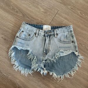 One Teaspoon Denim Women Shorts